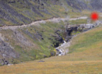 Stream running through the valley between Kvanefjeld and Taseq Slopes